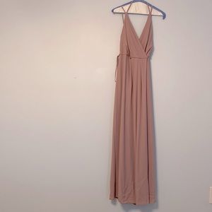 Mauve bridal party dress/formal gown